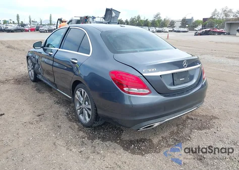 2016 Mercedes-Benz C 300 from USA, damaged, VIN 55SWF4JB3GU166832